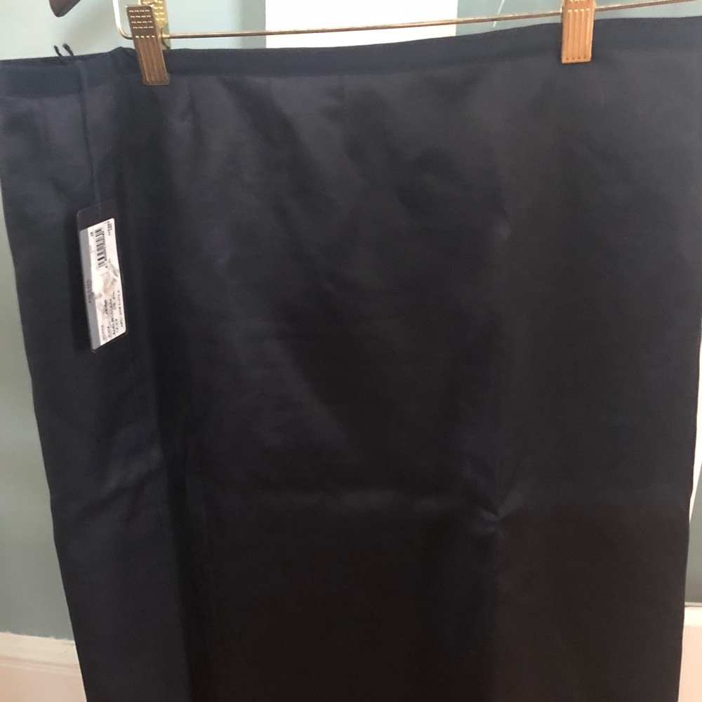 NWT Prada Navy Pencil Skirt size 48
